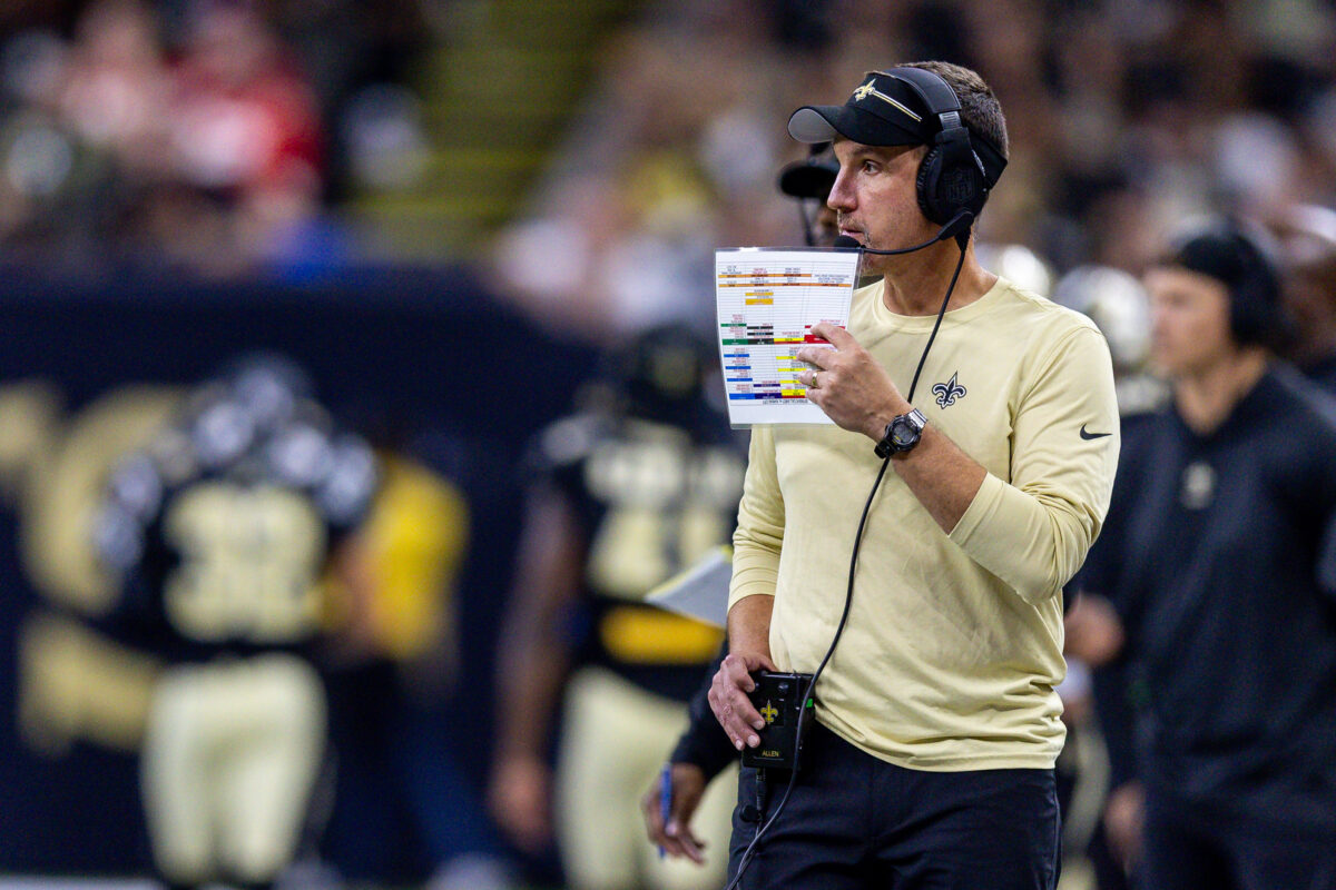 Dennis Allen tells FOX broadcast ’45 of the roster spots are largely set’