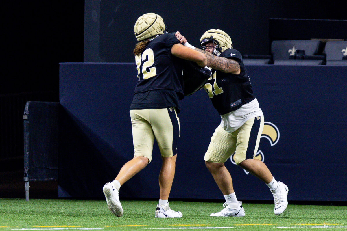 Saints release veteran RT Storm Norton, who played many snaps in the preseason