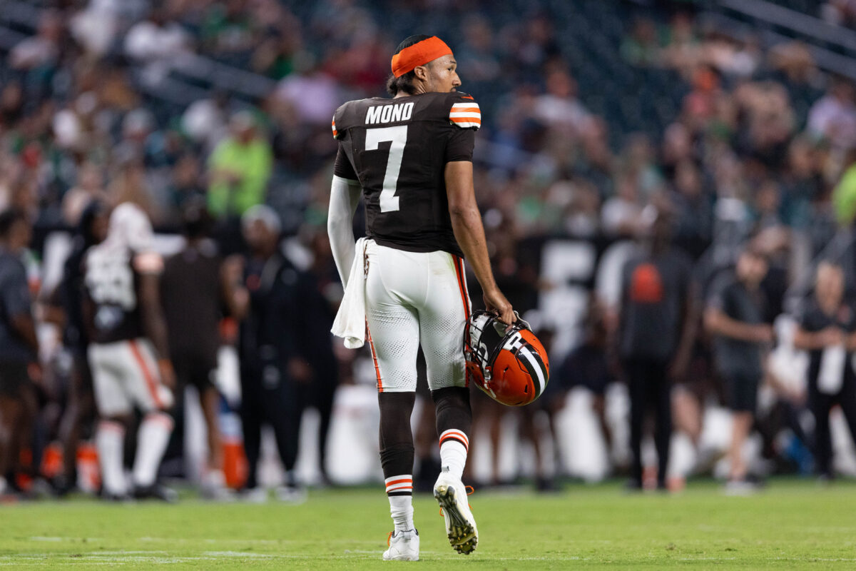 Update: Kellen Mond back with the Browns after Joshua Dobbs trade