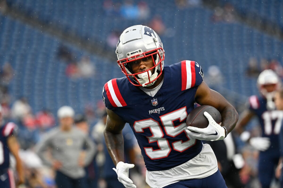 RB Pierre Strong Jr. admits to being surprised by Patriots trade