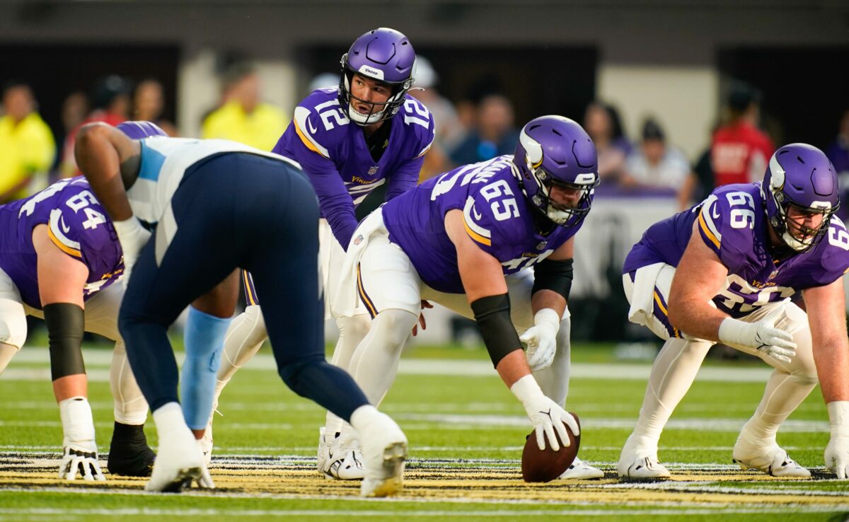 Vikings 53-man roster prediction 7.0: One week from cutdown day