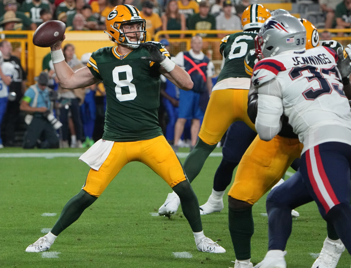 How did Sean Clifford play in the Packers’ second preseason game?