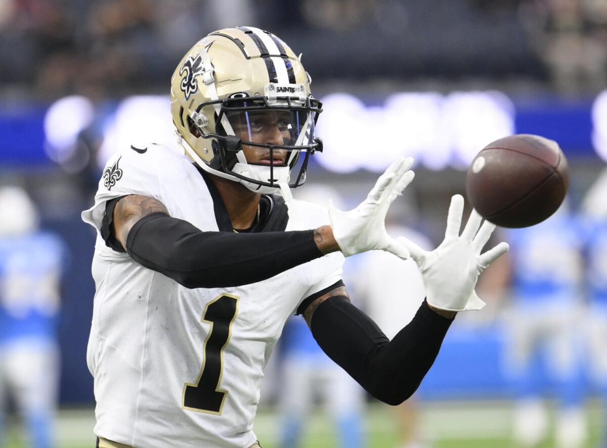 The ceiling is high for second-year Saints CB Alontae Taylor in the slot