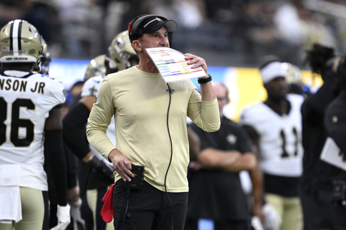 WATCH: Dennis Allen addresses the Saints locker room after preseason win vs. Chargers