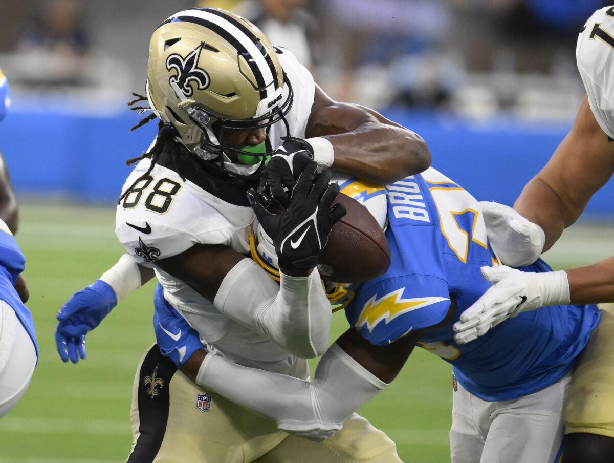 Saints waive undrafted rookie wide receiver Shaquan Davis