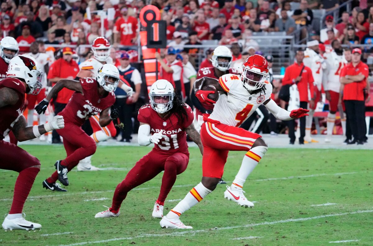 Rashee Rice leads NFL in one key metric ahead of Chiefs’ preseason finale