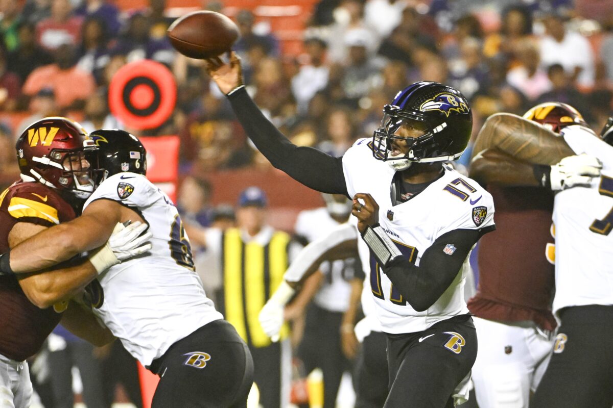 Ravens remain undecided on backup QB situation heading into 53-man roster deadline