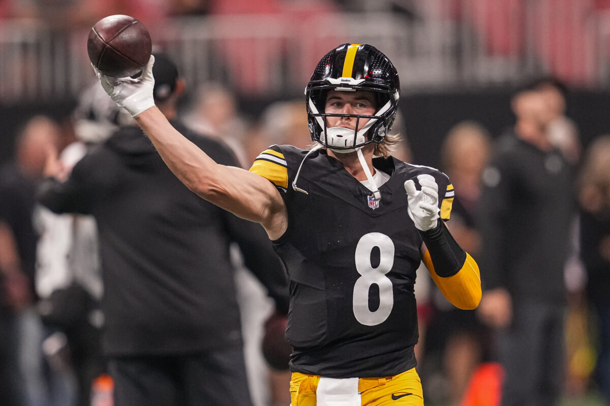 Steelers starting offense finishes perfect in preseason