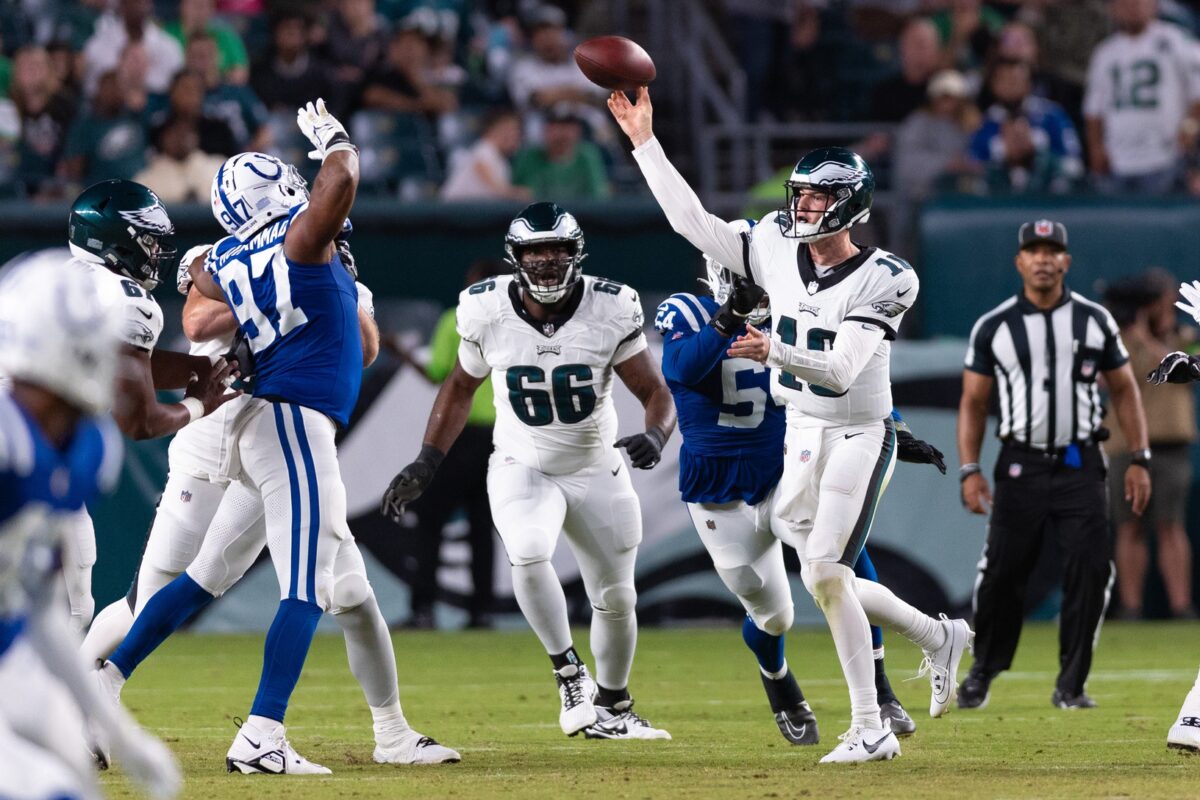 Takeaways and observations from Eagles 27-13 loss to Colts in preseason finale