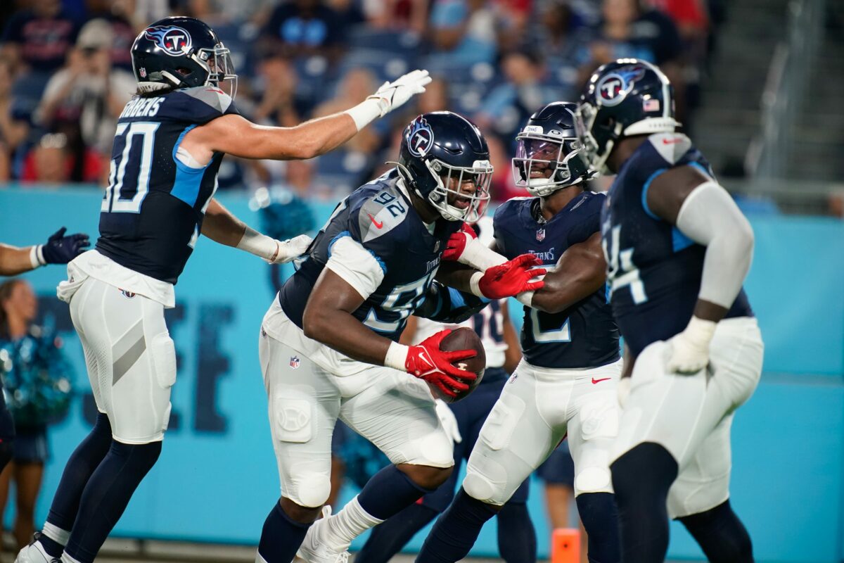 Former Aggie makes the Titans 53-man roster after a strong pre-season