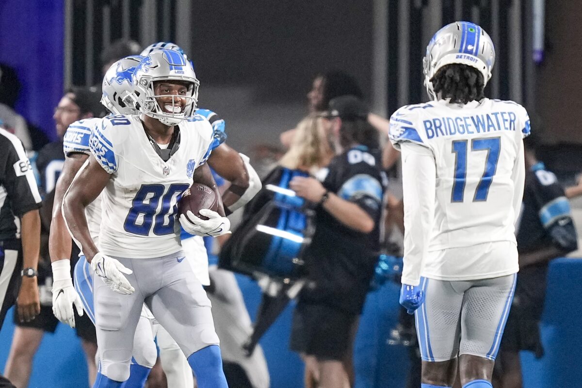 Quick takeaways from the Lions preseason win vs. the Panthers