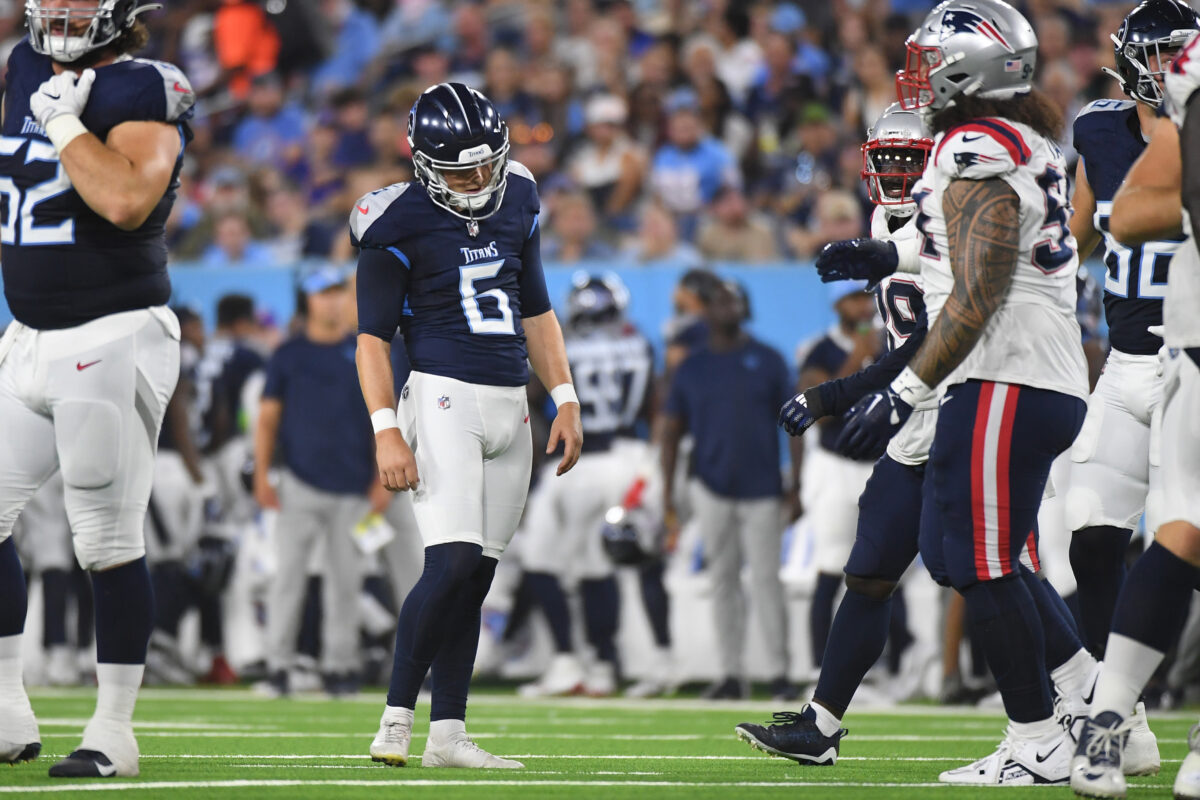 Titans’ winners and losers from preseason finale win over Pats