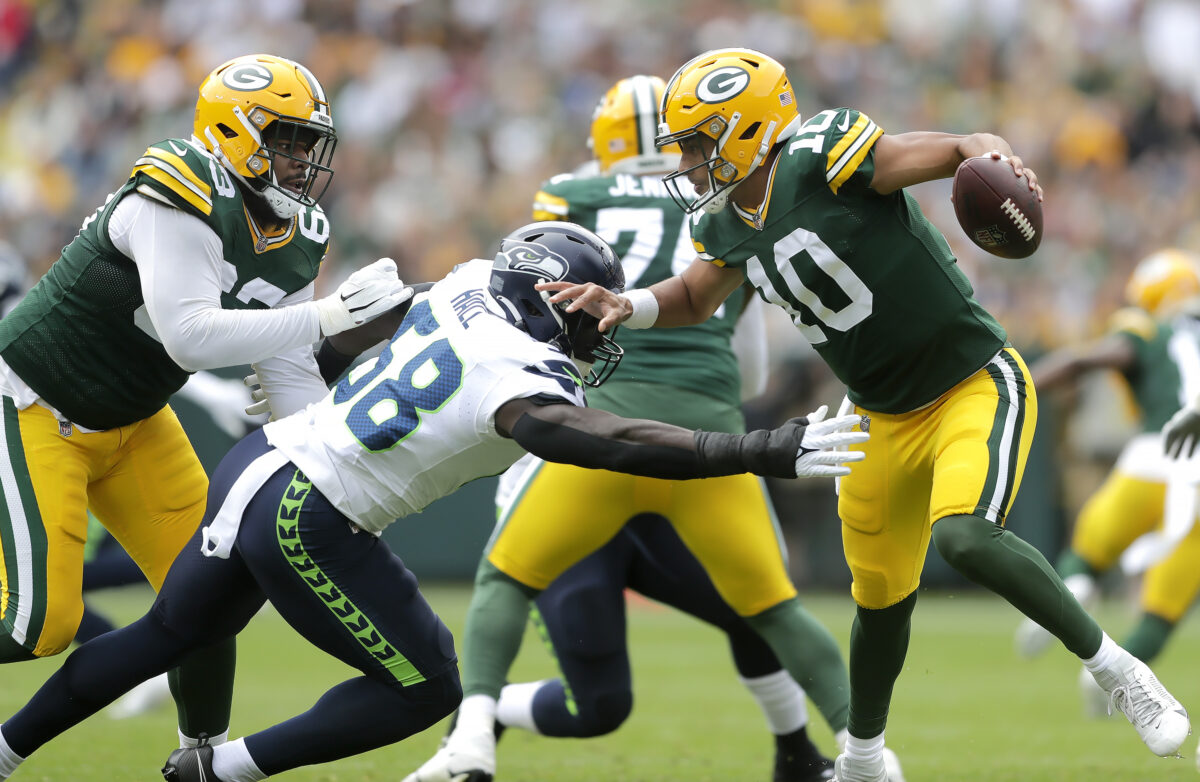 Packers QB Jordan Love’s pocket presence makes him difficult to bring down