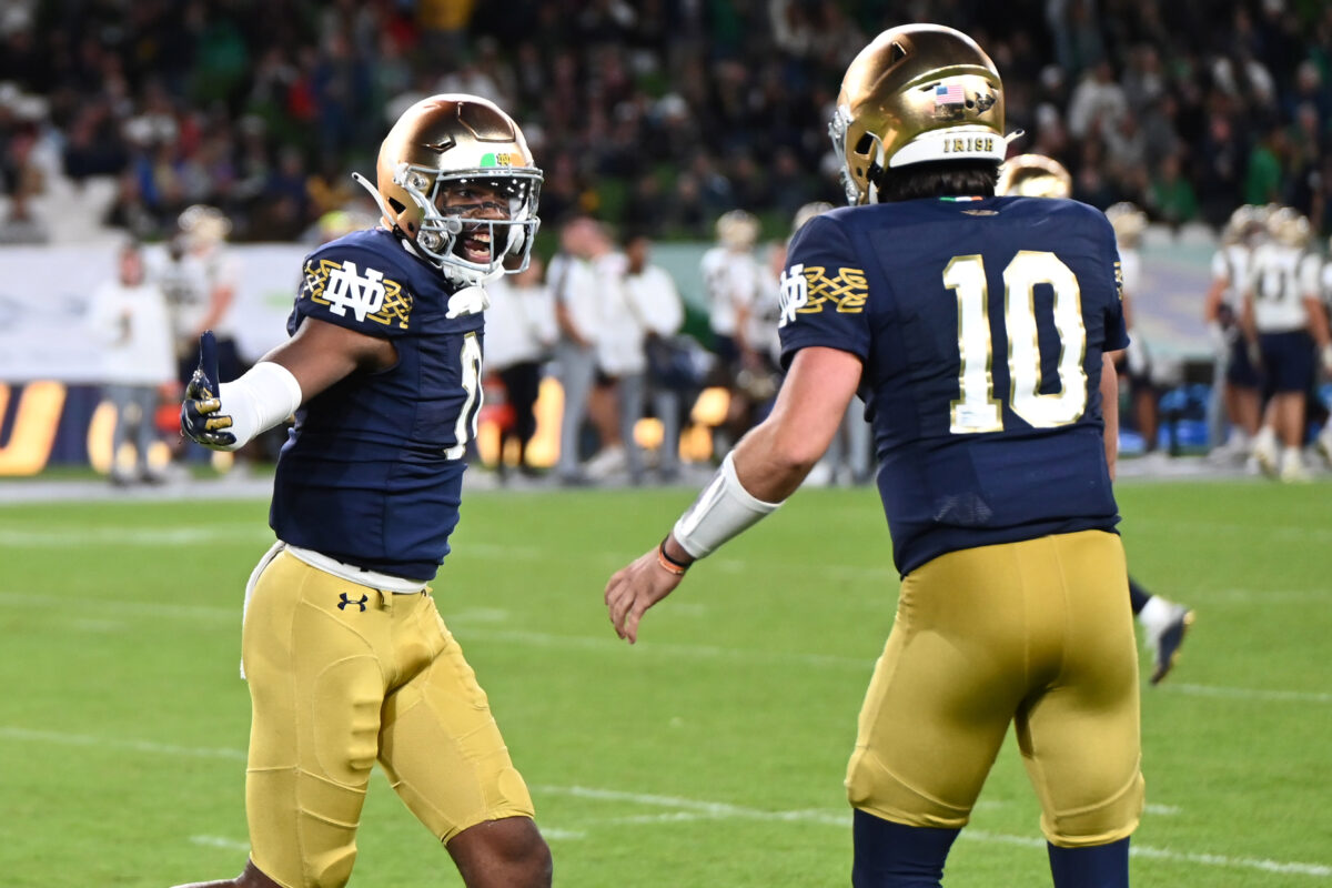 College Football Power Rankings: Notre Dame climbs, USC falls after Week 0