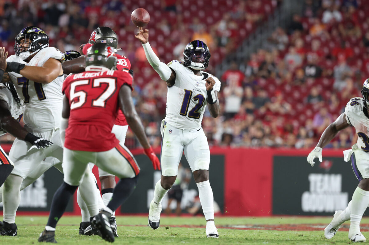 Takeaways and observations from Ravens 26-20 loss to Buccaneers in preseason finale