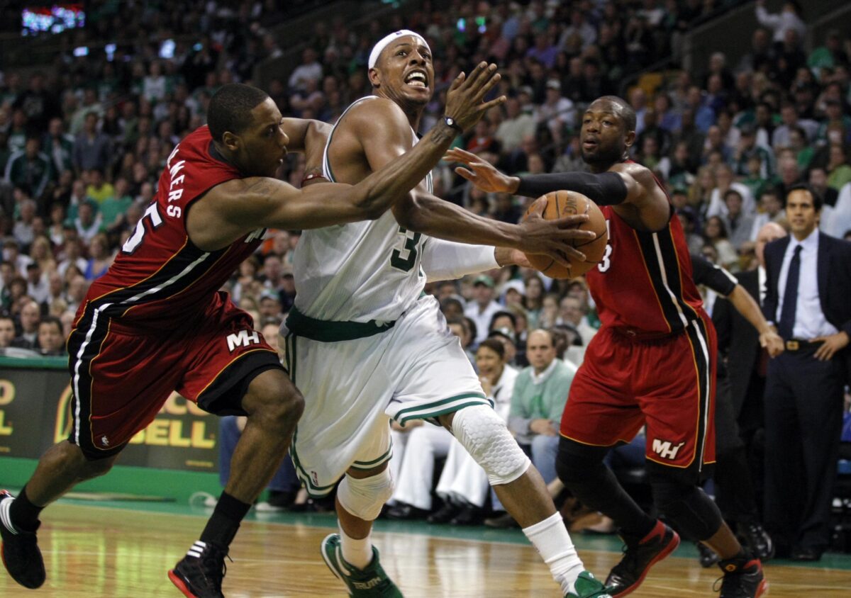 Dwyane Wade on ‘living rent-free’ in Boston Celtics HoFer Paul Pierce’s head