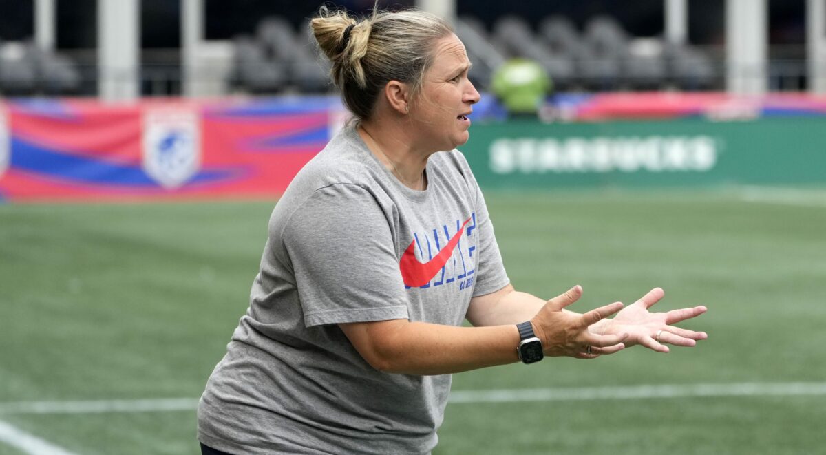 Harvey honored to be linked with (still occupied) USWNT coaching job