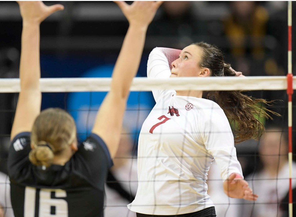 Arkansas volleyball to get 7 national TV games