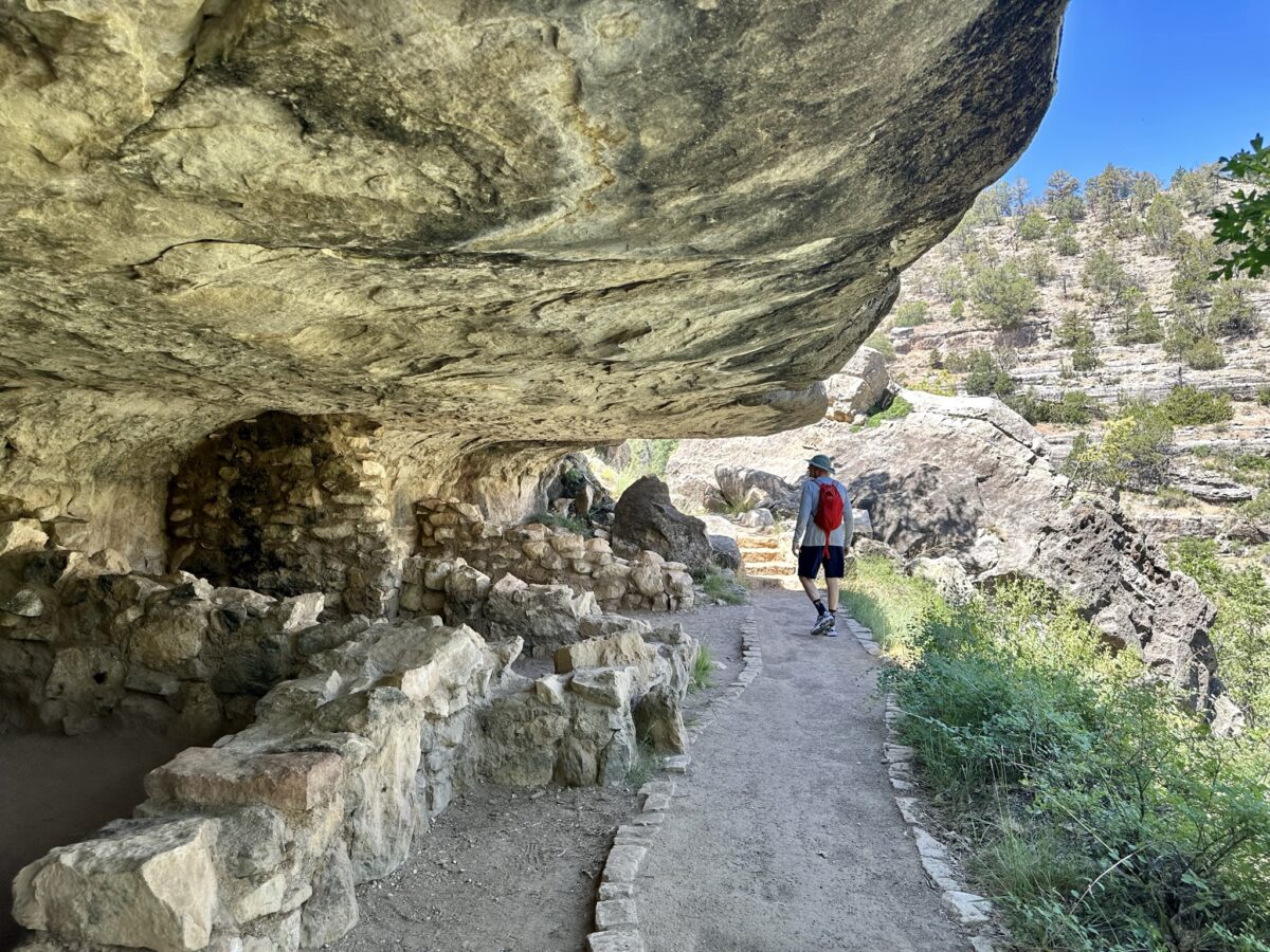 Explore curious cliff dwellings at Walnut Canyon National Monument