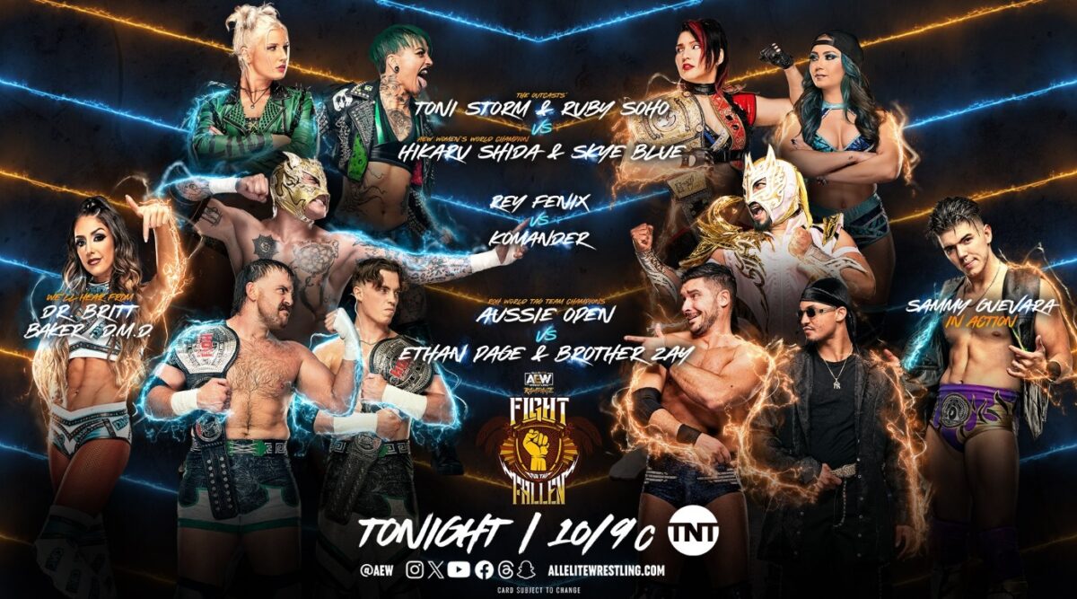 AEW Rampage results 08/18/23: Fight for the Fallen ends with 4-way brawl