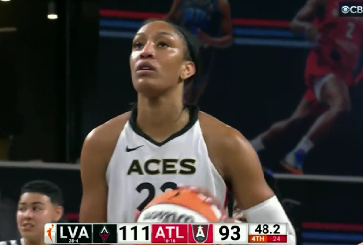 A’ja Wilson’s WNBA record-tying 53-point game had basketball fans in awe