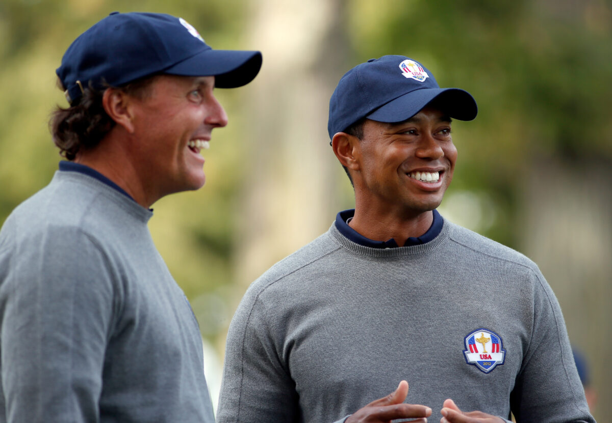 ‘Awesome news’: Phil Mickelson glad to see Tiger Woods’ new position on PGA Tour Policy Board