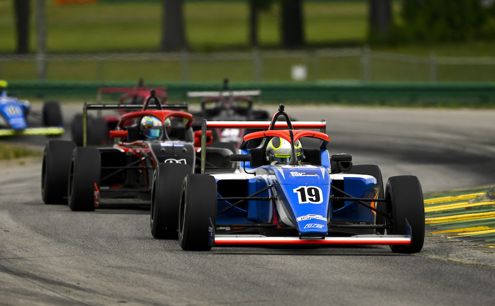 Giaffone closing in on USF Juniors title as series heads to Road America
