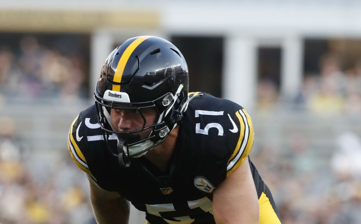How many sacks will Steelers LB Nick Herbig have in 2023?