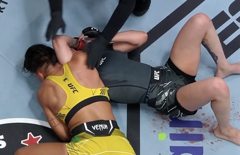 UFC on ESPN 51 video: 21-year-old Iasmin Lucindo taps out Polyana Viana