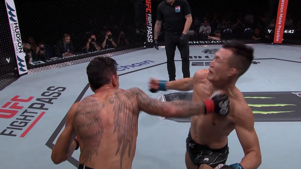 UFC Fight Night 225 post-event facts: Max Holloway sets record with KO of ‘The Korean Zombie’