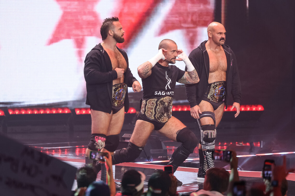 CM Punk ripped into Hangman Adam Page after AEW Collision went off the air