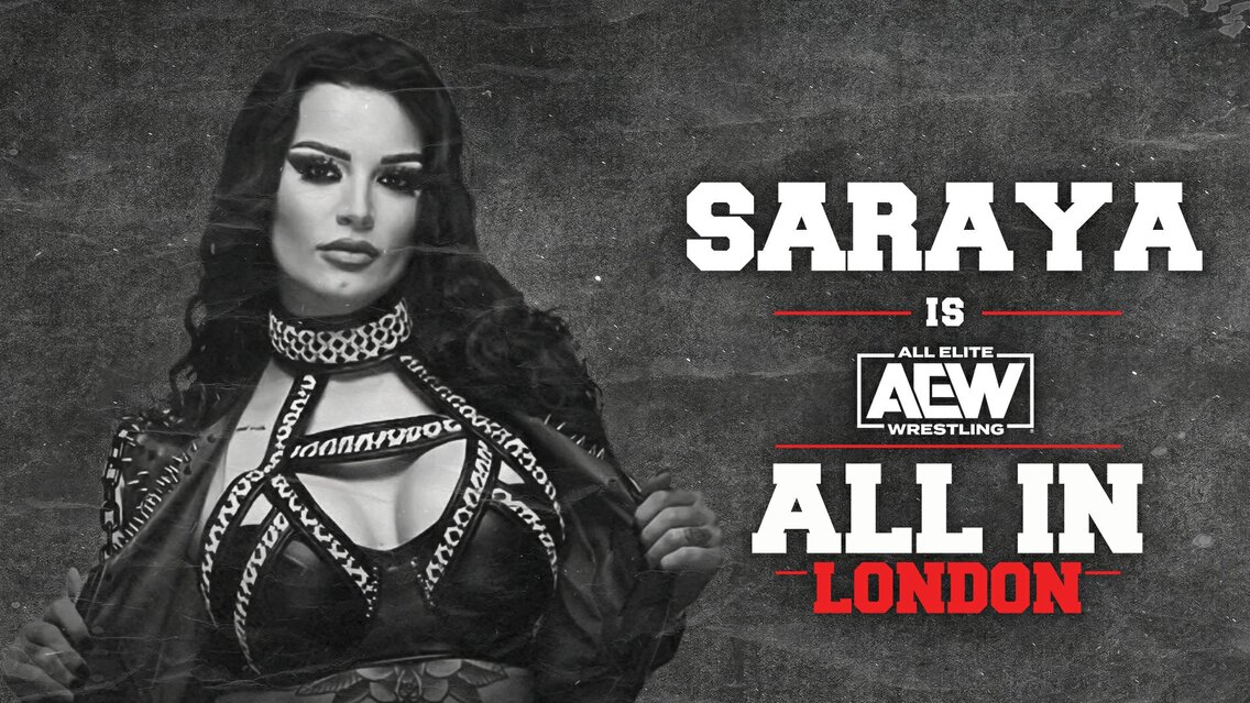 AEW All In London results: Saraya gets to celebrate title win with her family