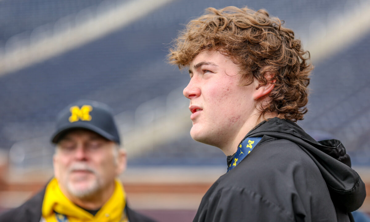 Michigan football gets commitment from in-state 2025 defensive tackle