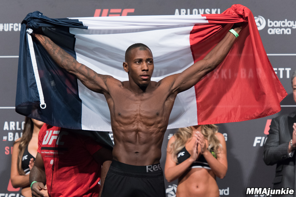 UFC Fight Night 226 gets two shuffled matchups: William Gomis, Taylor Lapilus stay on Paris lineup