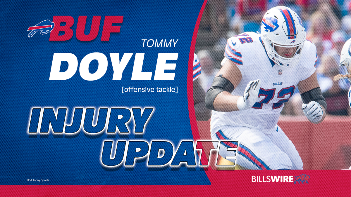 Bills’ Tommy Doyle carted off vs. Steelers