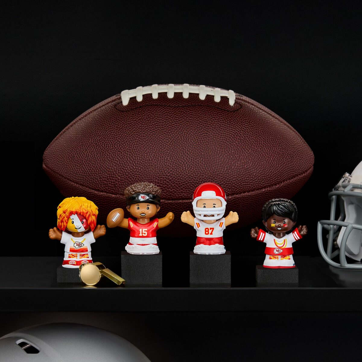 Chiefs stars Patrick Mahomes, Travis Kelce featured in ‘Little People’ collector set