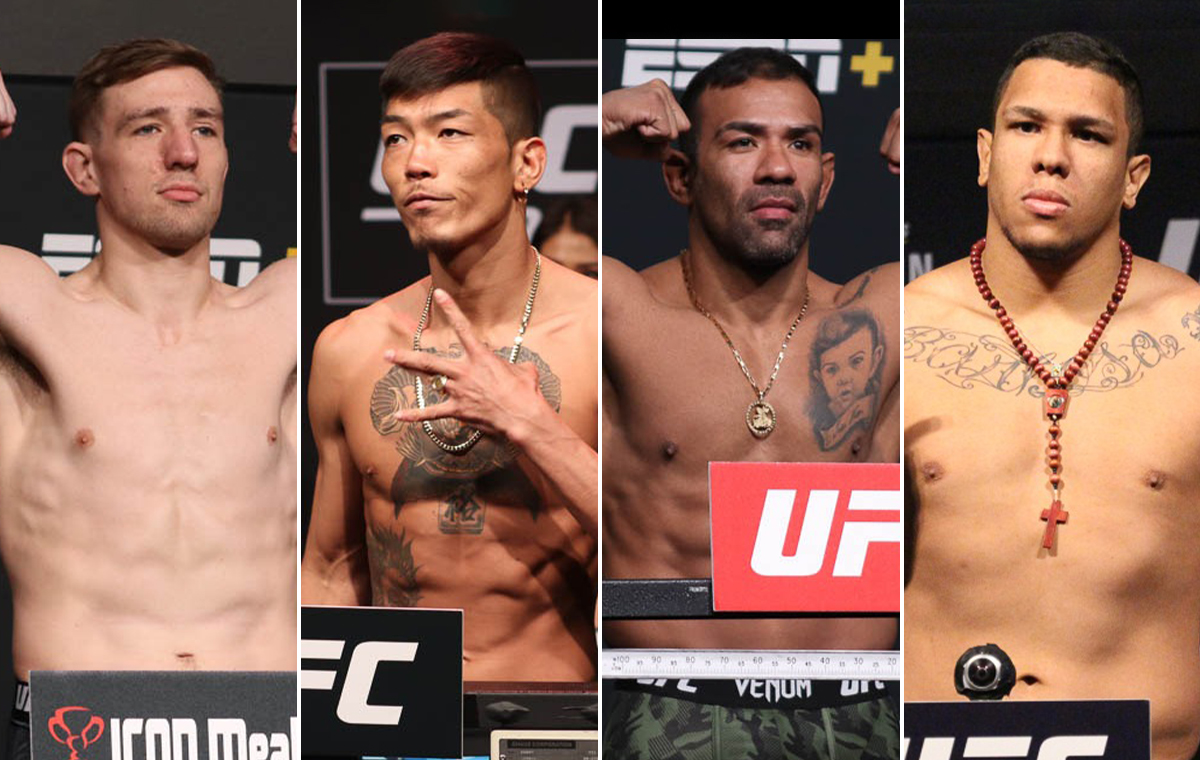 UFC veterans in MMA and kickboxing action Sept. 1-3