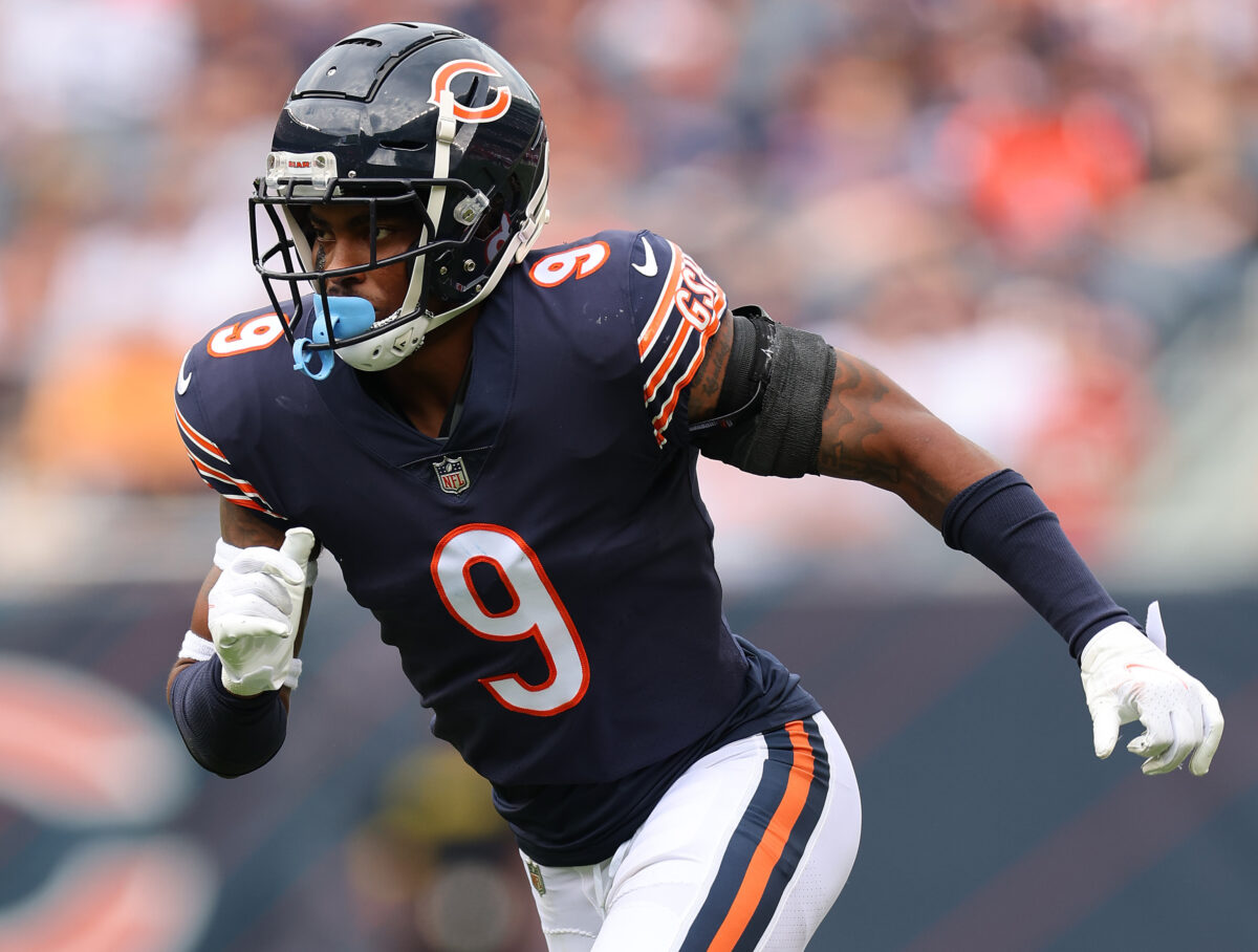 Bears HC Matt Eberflus expects Jaquan Brisker to play vs. Packers