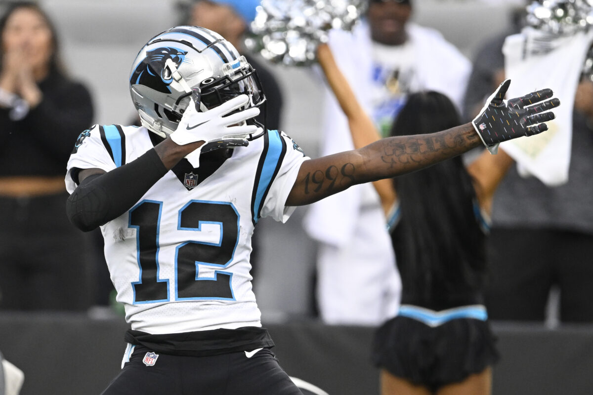 Former Panthers WR Shi Smith signed to Titans’ practice squad