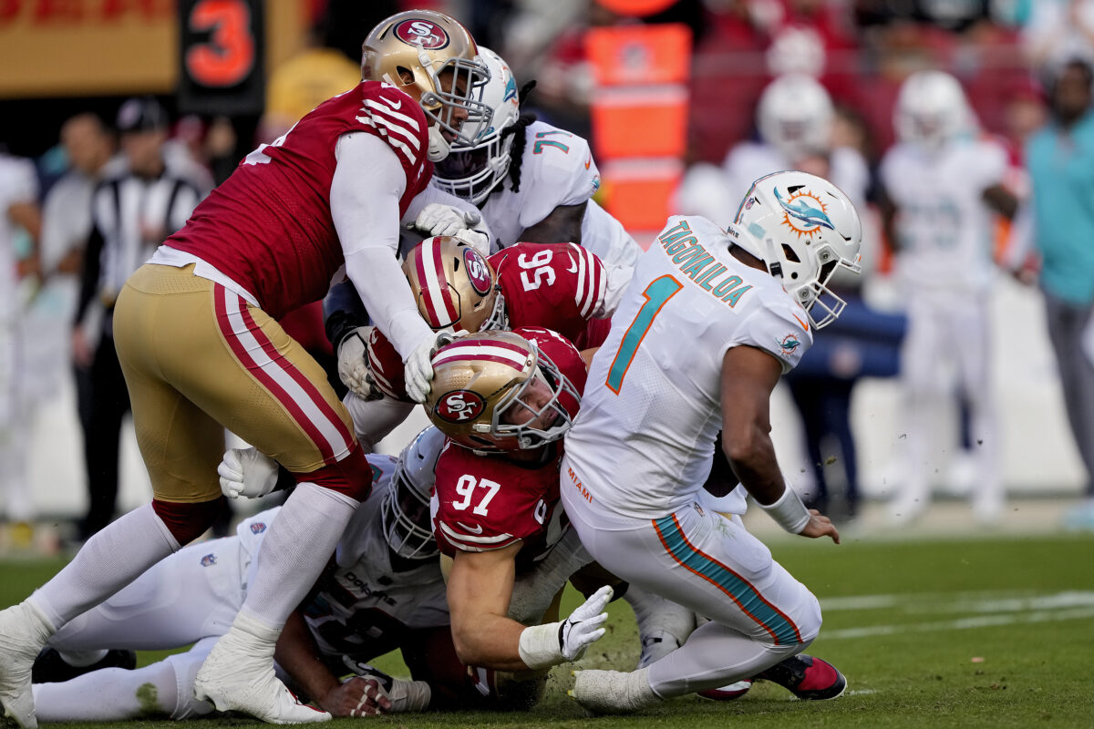 Projecting 49ers new DE depth chart following roster moves