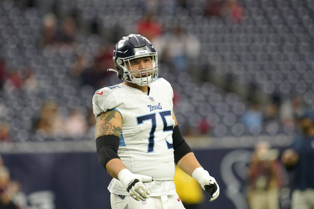 Titans OL Dillon Radunz feeling stronger, ready to make most of opportunity