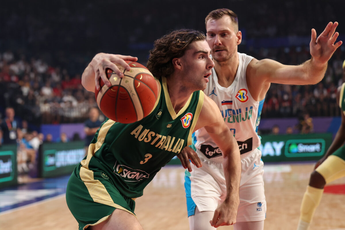 2023 FIBA World Cup: Josh Giddey’s heroics fall short in Australia’s 91-80 loss to Slovenia