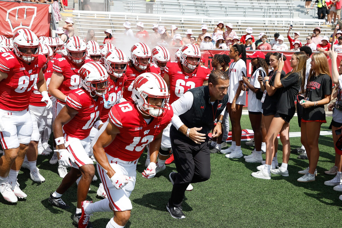 WATCH: Follow along with the Badgers out of the tunnel at Camp Randall