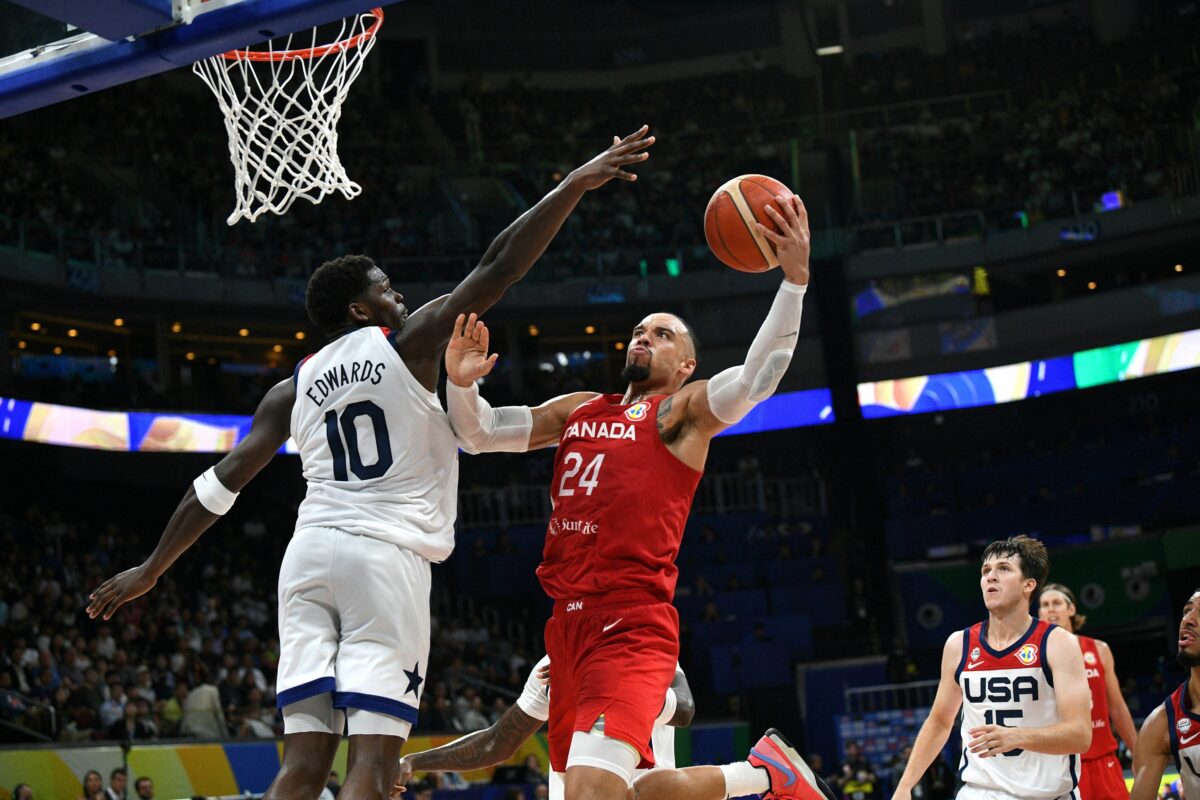 Dillon Brooks scores vs. Anthony Edwards and other pictures of the last day at the World Cup