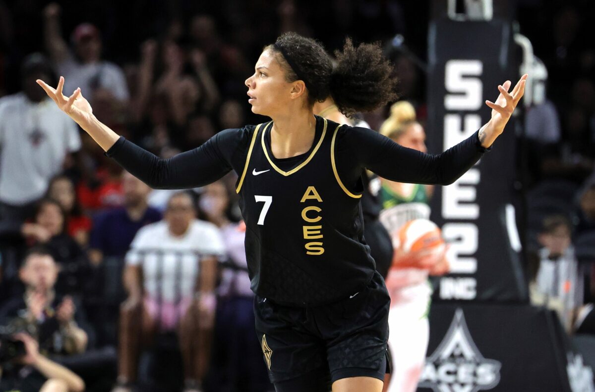 Las Vegas Aces forward Alysha Clark named WNBA Sixth Player of the Year