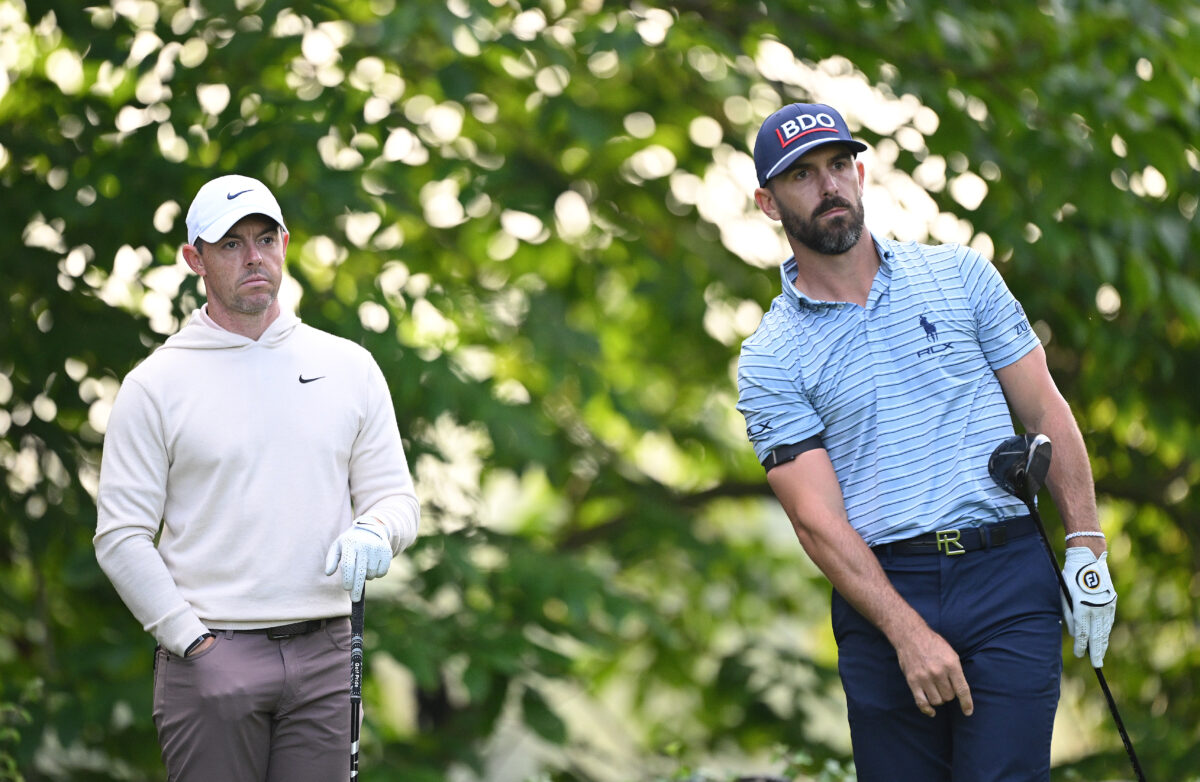 Rory McIlroy and Billy Horschel talking golf swing is music to our ears