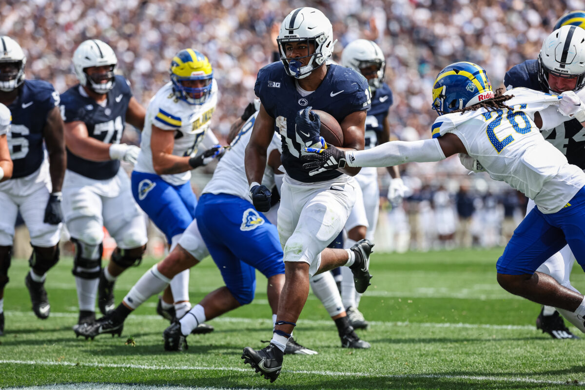 Instant Reaction: Penn State offense overpowers Delaware, 63-7