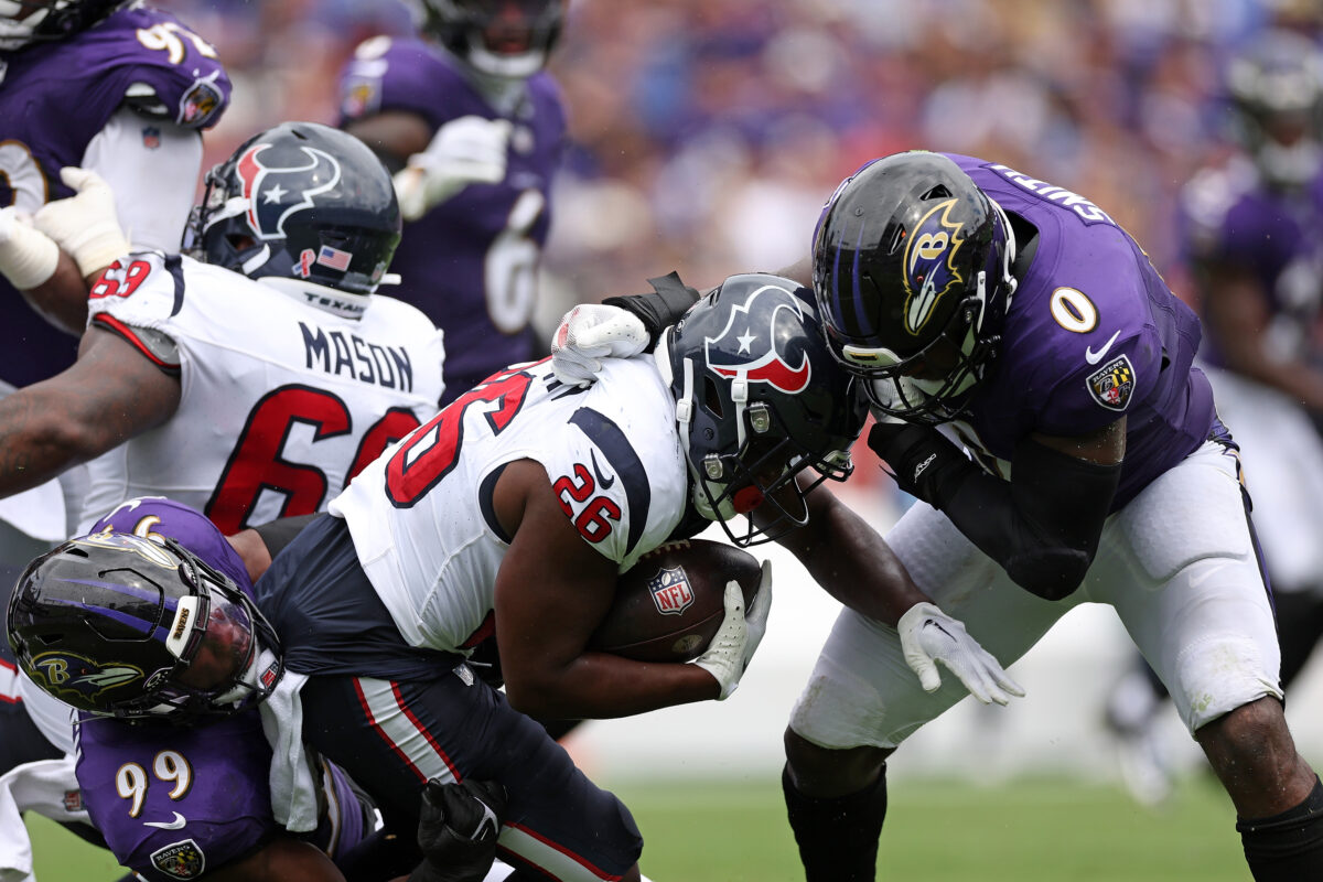 Ravens snap count vs. Texans: Breakdown, observations from Week 1
