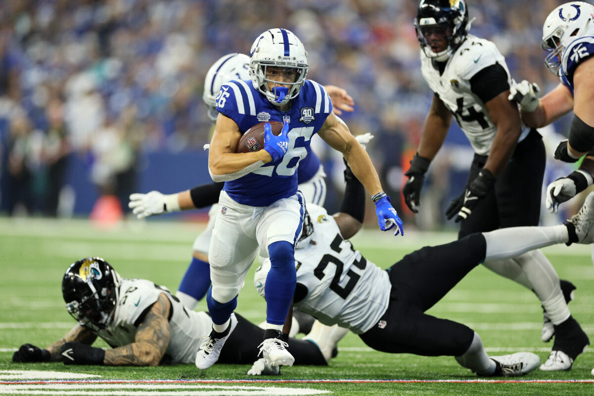 Report: Colts RB Evan Hull out for rest of season
