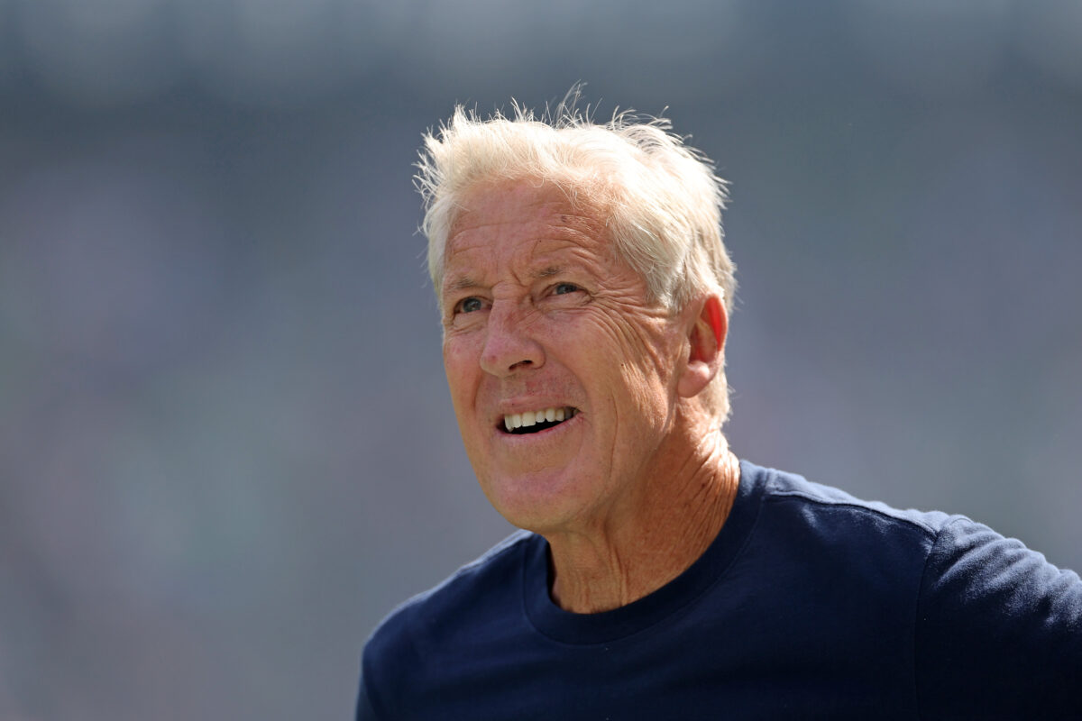 Seahawks coach Pete Carroll turns 72 years old today